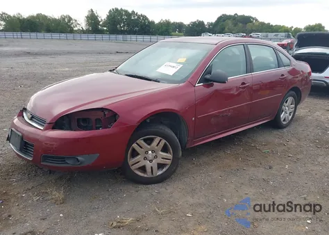 2009 Chevrolet Impala Lt z USA, uszkodzony, nr VIN 2G1WC57M591247466